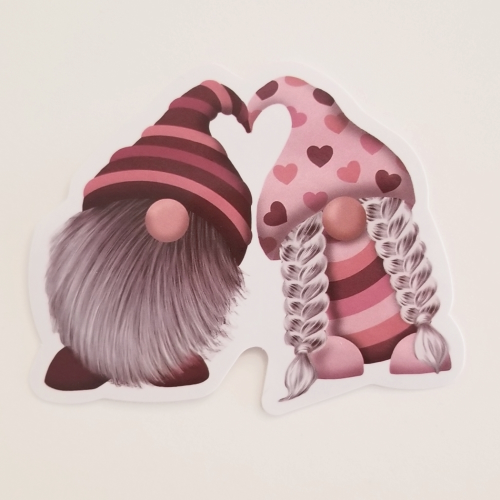 10/$10 Gnome Couple Sticker